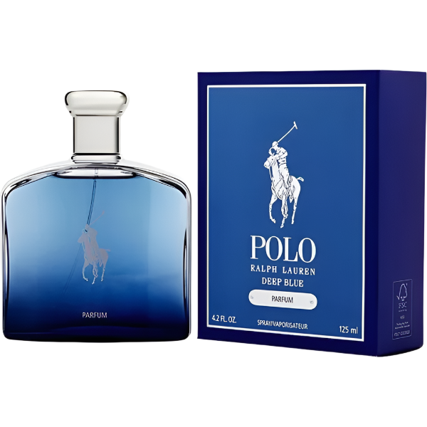 香水(男性用) Ralph Lauren Polo Deep Blue Parfum RALPH LAUREN POLO DEEP BLUE PARFUM SPRAY FOR MEN 4.2 Oz