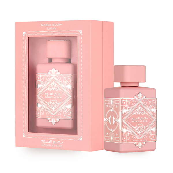 香水(女性用) LATTAFA BADEE AL OUD NOBELBLUSH EDP100ml Bade'E Al Oud Noble Blush For Women By Lattafa – Perfumeonline.ca