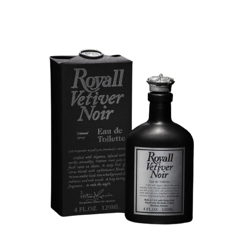 Royall Vetiver Noir by Royall Fragrance, 4 oz Eau De Toilette Spray for Men