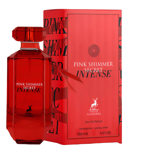 香水(ユニセックス) ALHAMBRA PINK SHIMMER SECRET INTENSE Pink Shimmer Secret Intense For Women By Maison Alhambra In Canada