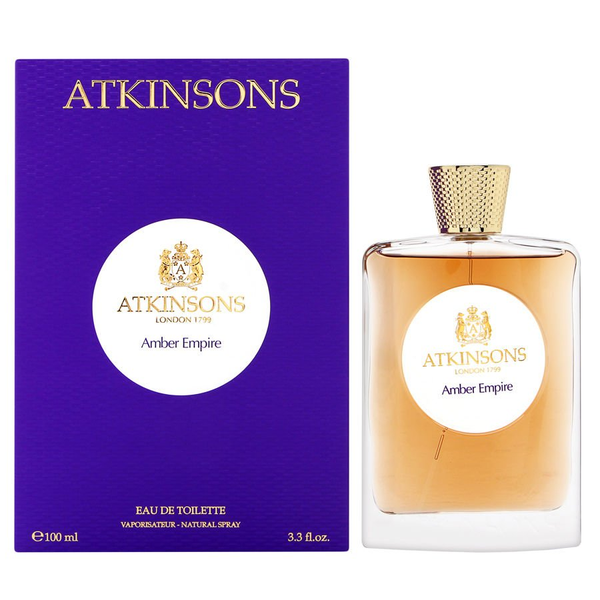 Perfume Masculino Atkinsons Amber Empire Spray 100 Ml em Promoção