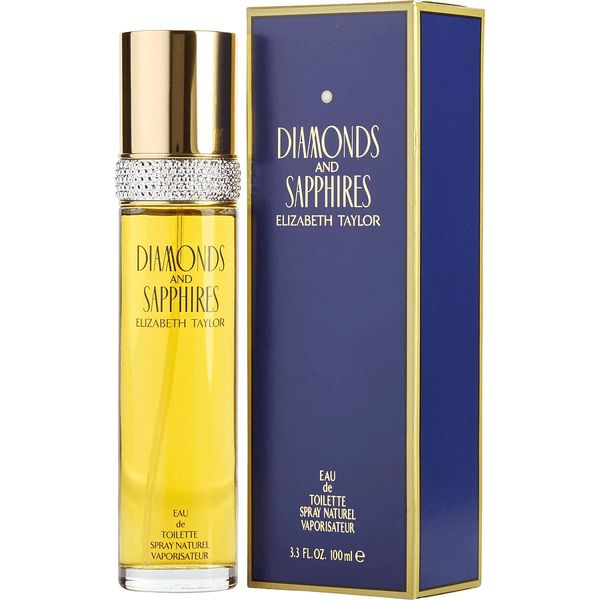 Elizabeth Taylor Diamonds And Sapphires Eau De Toilette Spray 100ml