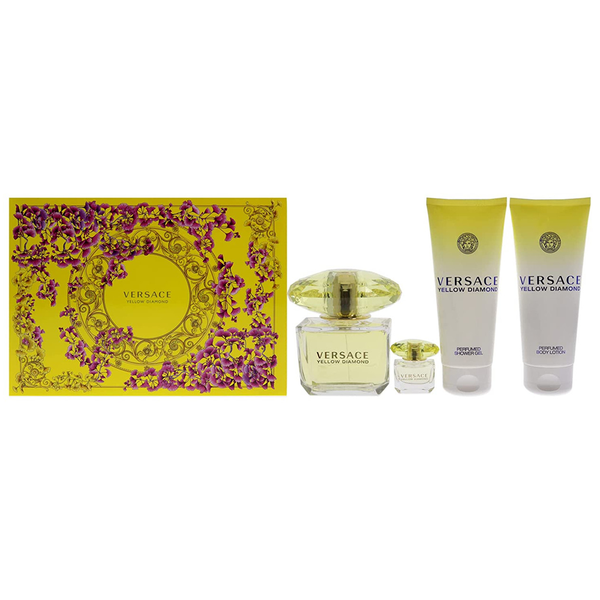 VERSACE YELLOW DIAMOND セット Versace Yellow Diamond Gift Set Perfume For Women By Versace In