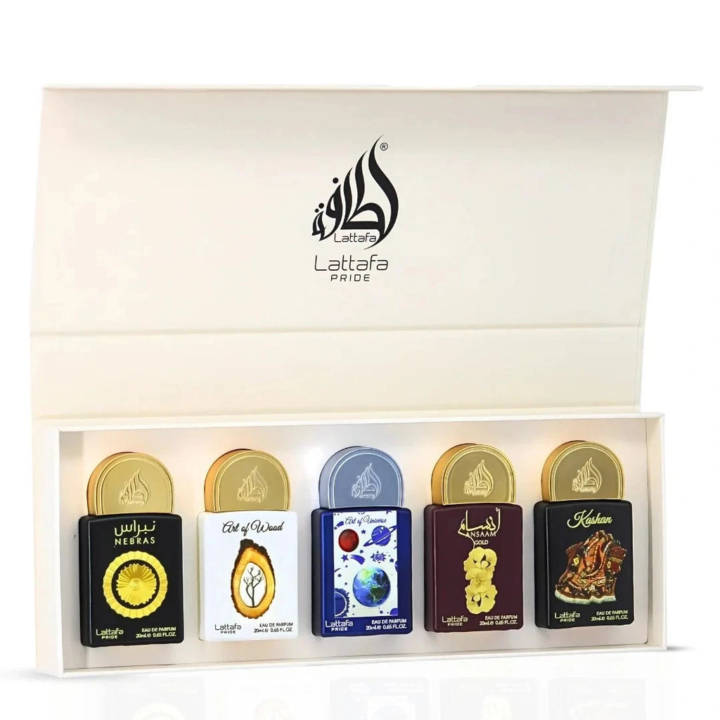 Lattafa Pride Gift Set 5Pc – Perfumeonline.ca Lattafa Pride Gift Set 5Pc – Perfumeonline.ca