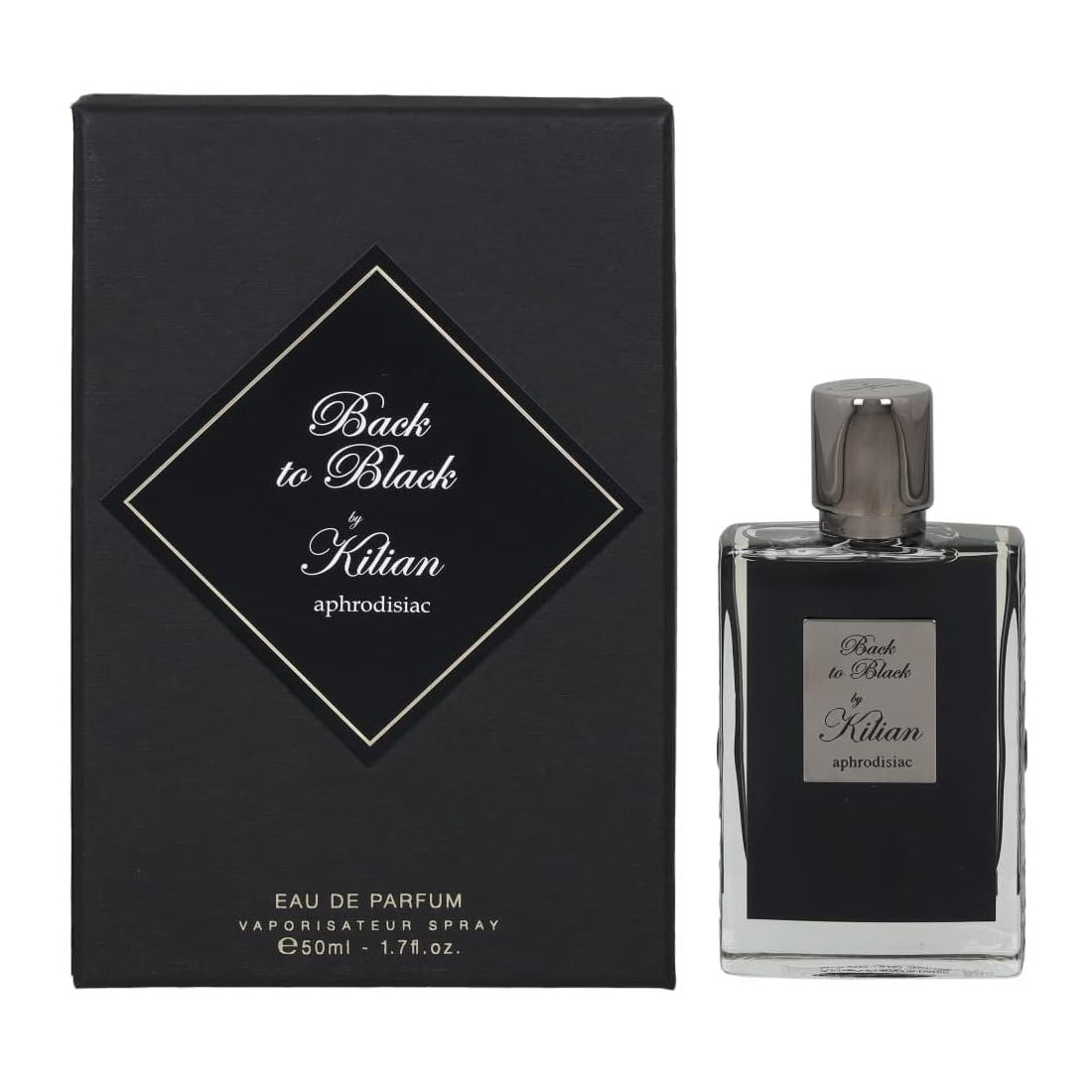 香水(ユニセックス) Kilian Back to Black 50ml Eau de Parfum Kilian Back To Black Refillable Perfume For Unisex By Kilian In