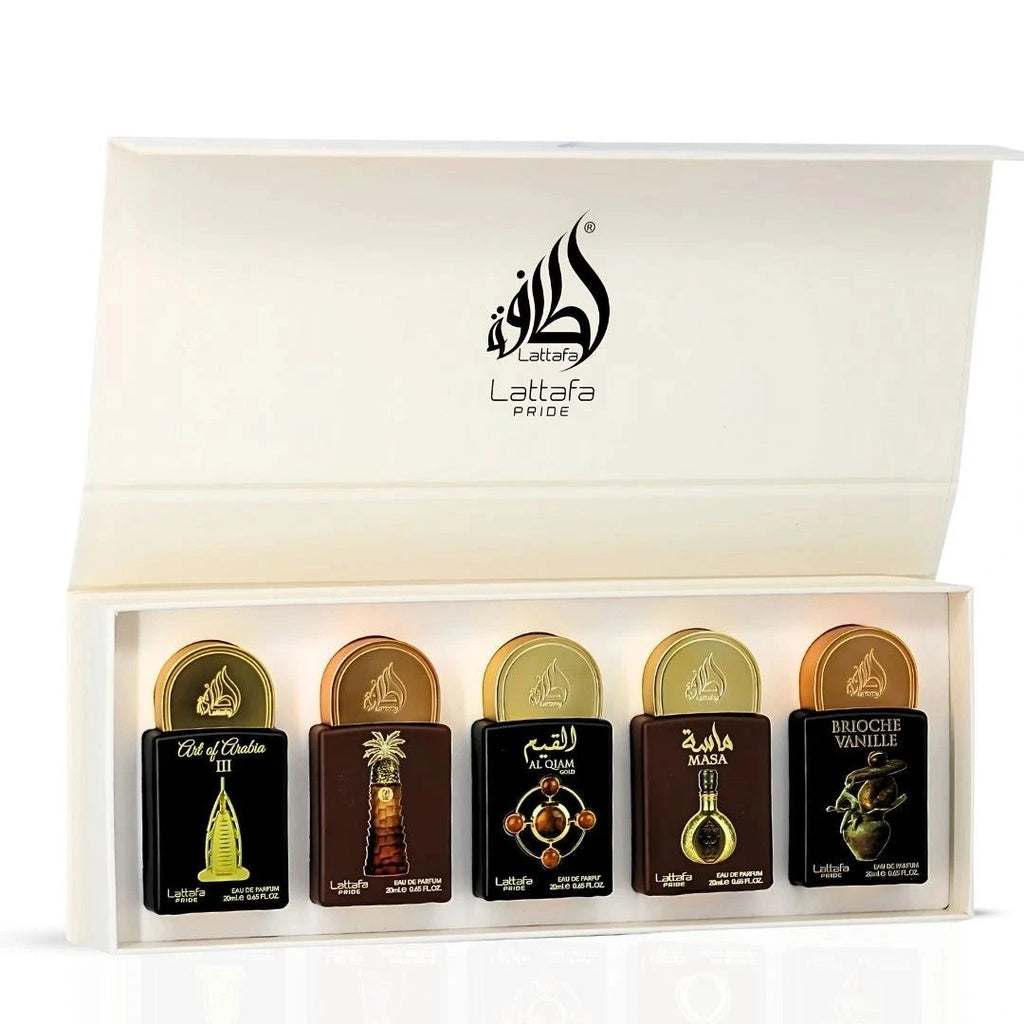 Lattafa Pride Gift Set 5Pc – Perfumeonline.ca Lattafa Pride Gift Set 5Pc – Perfumeonline.ca