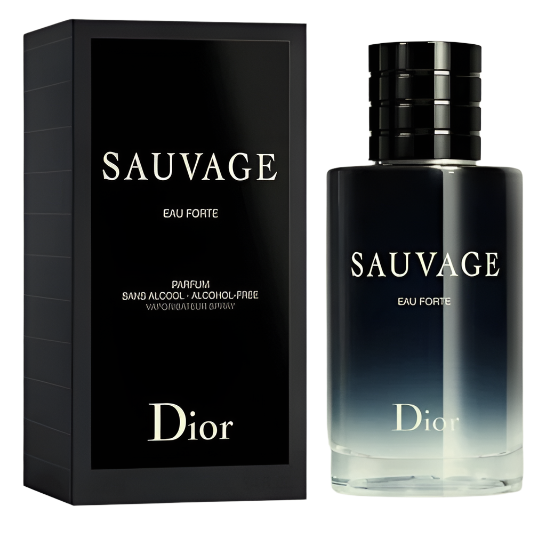 R&N【新作】Dior Sauvage Eau Forte 100ml Sauvage Eau Forte Alcohol-Free Fragrance Fresh and Intense