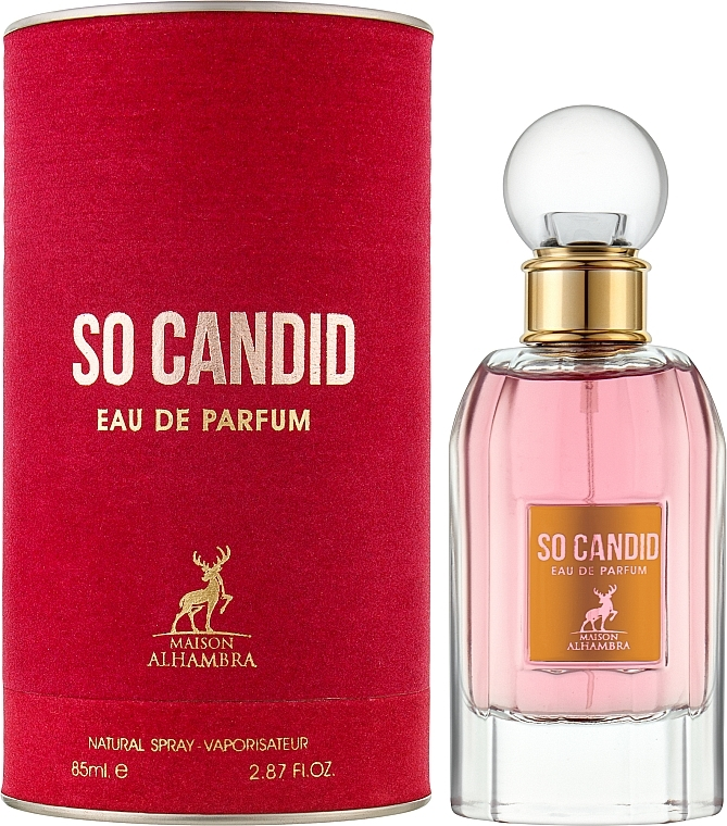 SO CANDID ROUGE Maison Alhambra 85ml 香水 So Candid For Men and Women By Lattafa In Canada – Perfumeonline.ca