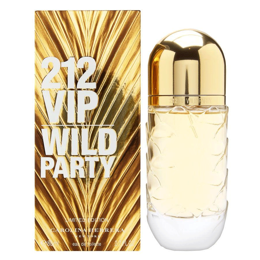 Carolina herrera 212 vip top wild party limited edition