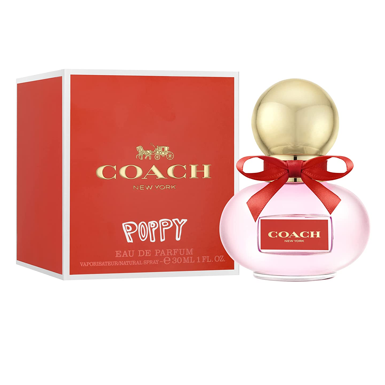 コーチ　 COACH POPPY Coach Women's Poppy Eau de Parfum Spray, 3.4-Fluid Ounce : Amazon