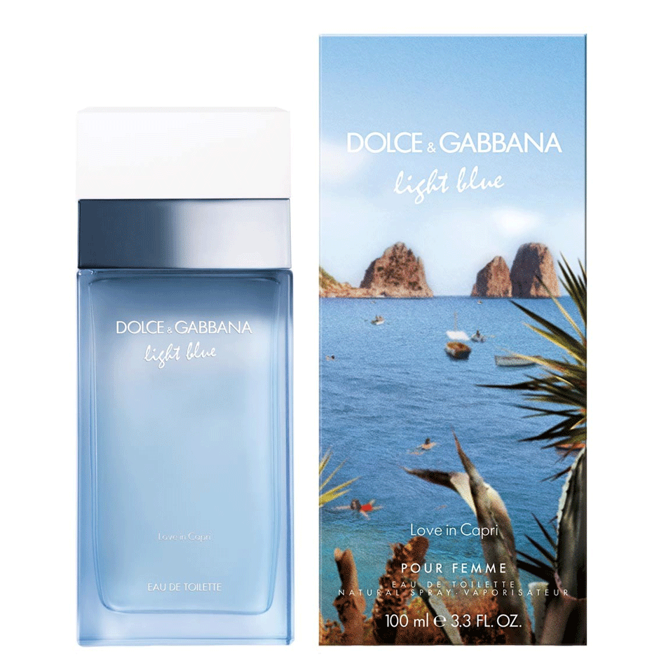 D G Light Blue Love in Capri 100ML EDT TESTER
