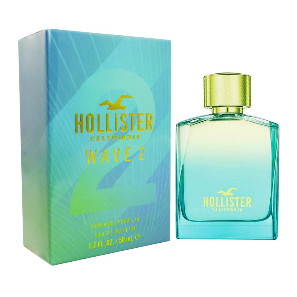 Hollister california fragrance Wave For Her Eau De Parfum 100ml Vapo  Transparente