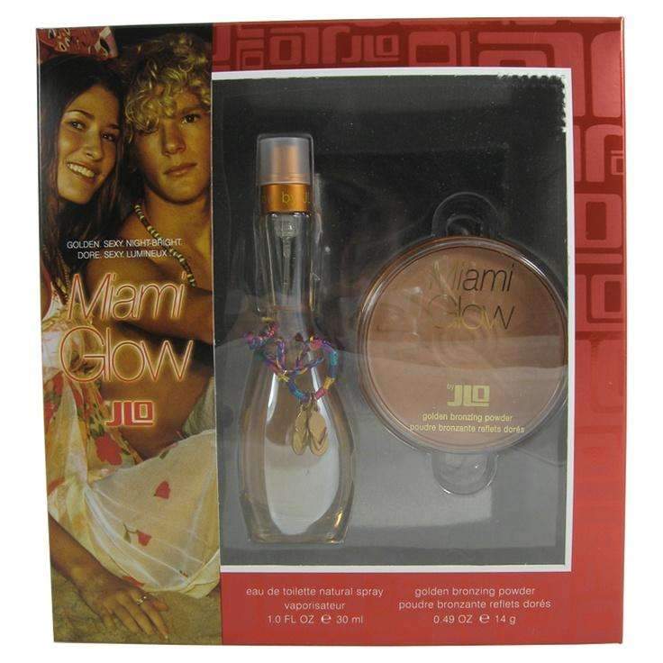 Jennifer Lopez Miami Glow Gift Set Perfume For Women By Jennifer