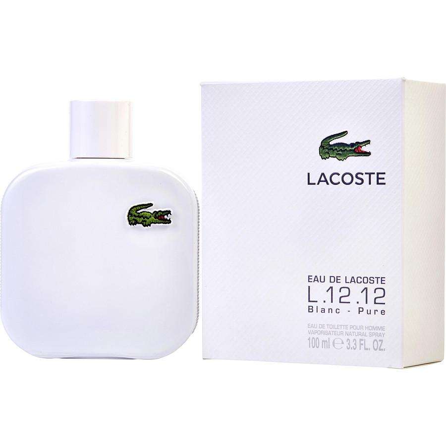 Buy Lacoste Eau Blanc L.12.12 perfume at discounted price.