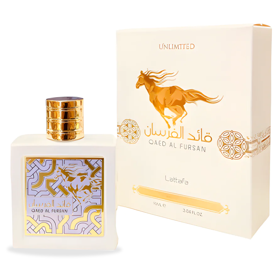 Lattafa Qaaed Al Fursan Unlimited (White) for Women by Lattafa in