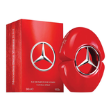 Mercedes Benz In Red