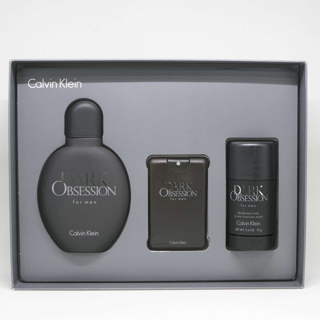 Ck Dark Obsession Perfume Gift Set for Men by Calvin Klein