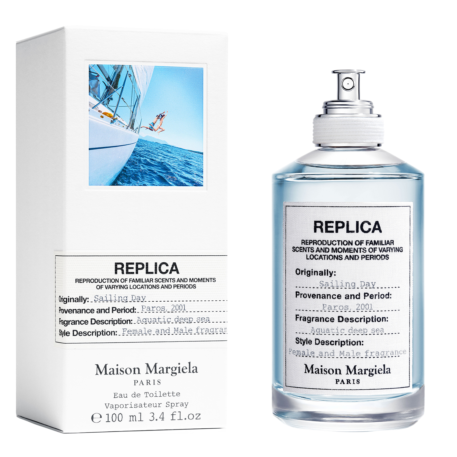 Maison Margiela Sailing Day 100ml 正規品 Maison Margiela Replica Sailing Day Perfume for Men/Women by