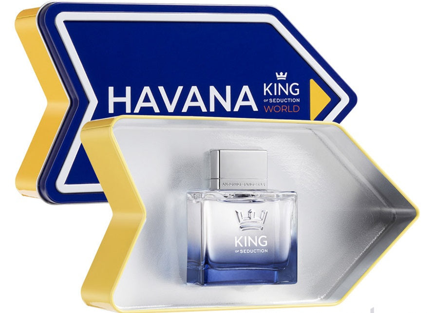 Antonio Banderas King Of Seduction World Havana Perfume for Men by