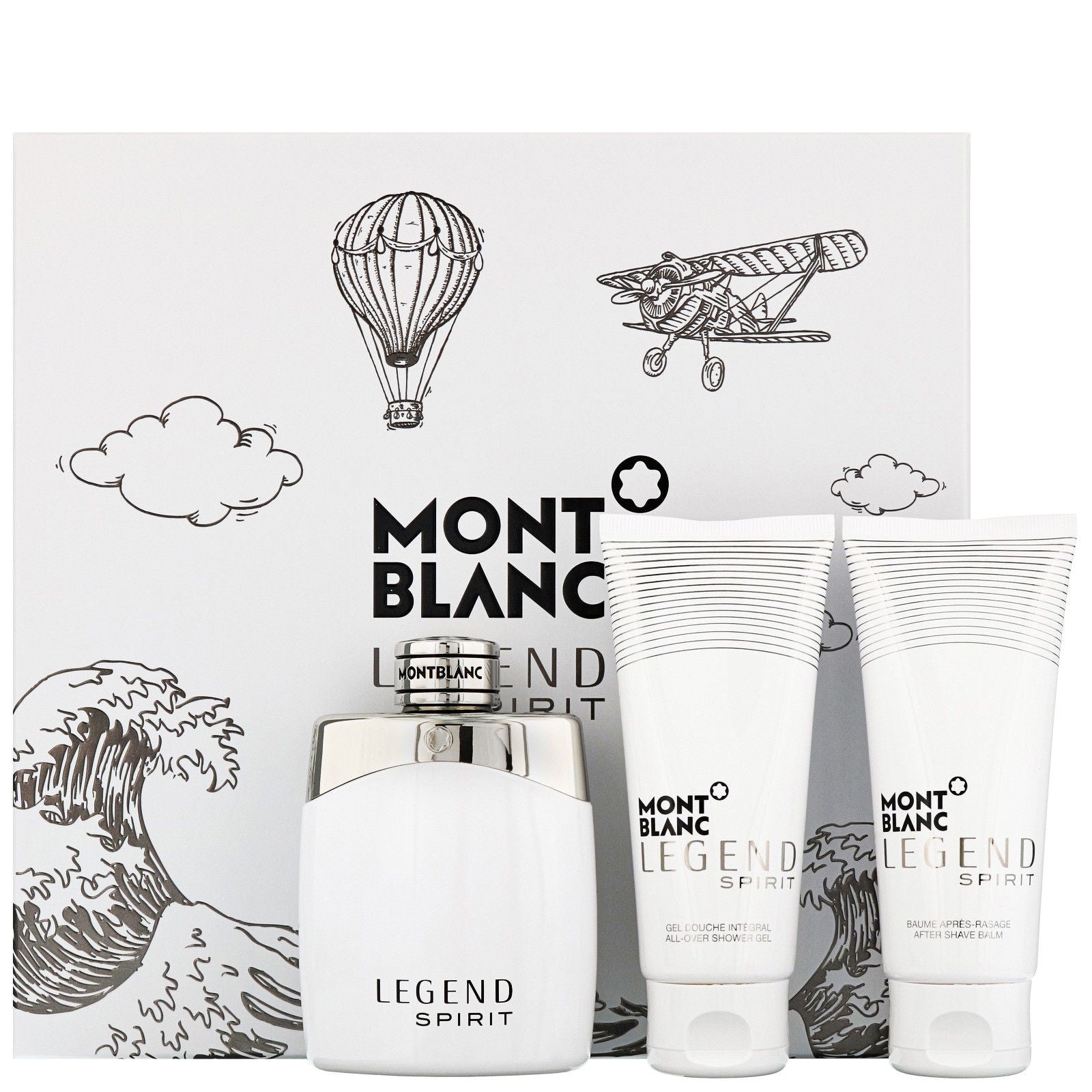 MONTBLANC LEGEND SPIRIT セット Mont Blanc Legend Spirit Gift Set Perfume For Men By Mont Blanc In